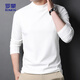 ROMON half turtleneck German velvet autumn and winter warm long-sleeved men's fashionable casual versatile T-shirt New Year's warm base shirt