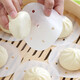 Jiamo steamer paper 500 sheets 10cm disposable non-stick oil paper household steamed buns steamer cloth round