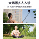 Yunteng 1288 ALUMINUM ALEAY SELFIE Stick Wireless Bluetooth Control remoto Fotografía Video corto Vlog Broadcast en vivo Soporte telescópico portátil TELÉCONO DE Selfie Teléfono móvil Apple Android Herramienta