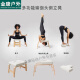 Renxian invertido Stand Machine Home Multifunción Yoga Stand Bench Banco de madera Profesional Core Fuerza Auxiliar Auxiliar Artefacto White