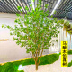 Yamanting Internet celebrity simulated horse drunken wood hanging bell tree indoor window decoration fake tree green plant floor-standing landscape landscaping bonsai plant package three (2.5 meters)