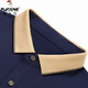 
Woodpecker (TUCANO) short-sleeved T-shirt men's lapel solid color ice silk thin Polo neck T-shirt middle-aged and young people loose and non-iron men's half-sleeved JD9918 Navy 170