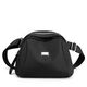 Cool Känguru Nylon Oxford Stoffschalen -Tasche Frauen Crossbody Tasche 2025 Neues lässiges und modisches vielseitiges Leinwand -Umhängetasche Schwarz