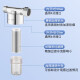 A beautiful fully automatic washing machine filter front faucet household tap water inlet pipe universal special water purifier quick-connect washing machine filter [washing machine mouth]