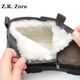 Z.R.ZORO Luxusmarke Baumwollschuhe Herren 2025 Winter neu