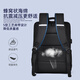 
Qingxi Computer Bag Backpack Men's 15.6 Laptop Bag Backpack Women's School Bag College Students Suitable for Save Y7000P Dark Night Black 4-layer [Fleece Airbag Cage] SBS Zipper 14-15.6-16.1 inches