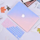 Geeignet für MacBook Protective Case Apple Computer Protective Case M1PRO13 Apple Laptop 2024 Neues AI -Gradienten -Blaukäse -Tastaturfilm und Staubstopfen Old Pro13A1278
