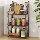 LINSHIWU FALTING SHELFEL IHRE BAD WASHBASIN RACK TOMTLETTE KITCHE LAGER RARKLAKE HAUSSHALTEHELF WHITE-Z673 [Breite 34 cm*Höhe 65 cm]
