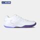 Victor Victor Badminton Shoes Entry-level Badminton Shoes Training Kung Fu Anti-slip Wear-resistant Shoes Shoes P9200TD P9200TD AJ White Purple 42 (270mm)