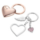 Tuoyika German Tuoyika love metal keychain chain ring rose gold Swarovski rhinestone decoration for women love wings rose gold style