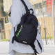 
French, German, and Korean version of ultra-light outdoor sports backpack couple trendy brand versatile niche style travel high-value college student schoolbag jinxi1048 black