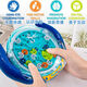 Pengdeng Magnetic Maze Walking Perlen Magnetpuzzle Würfel Labyrinth Ball Digitaler Eltern-Kind-Kinder Grundschüler 10-jährige Jungenspielzeug Ausrüstung Labyrinth Two Packs (verbesserte Version)