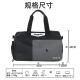 
Huili travel bag men's crossbody bag dry and wet separation sports training bag large capacity swimming bag short distance fitness handbag black model [dry and wet separation + independent shoe warehouse]