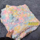 Dixing blanket weaving diy handmade thick ice line material package hook cushion marshmallow finger gradient winter blanket warm marshmallow material package + tutorial 1.3 meters 8 groups can make 1.3*1.2 meters blanket