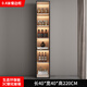 
OPPEIN solid wood side cabinet high cabinet modern simple wall integrated dining storage cabinet living room wine cabinet entrance cabinet can be customized style 12240*40*220 solid wood ecological board