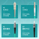 中科光电 万兆多模光纤跳线 多模双芯 双工光缆尾纤OM3 50/125μm电信级光纤线米 LC-LC多模 ZK-LC-LC/OM3- 5M米
