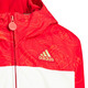 Adidas (adidas) Ropa para niños Chaqueta con capucha para niños con aterciopelio Año nuevo para niños Año Nuevo y caquiadores y chaqueta de bloqueo de color ruyi JF3879 JF3879 110cm
