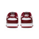 耐克（NIKE）鞋子男 Dunk Low 白红经典低帮男子休闲运动鞋轻便舒适复古板鞋 DD1391-601 白红 44.5