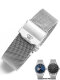 Tianwang watch with steel strap original model 31056 3886 51154 5876 men and women steel bracelet black blue 20 insurance buckle-black 22mm