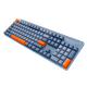 Logitech K865 Wireless mechanischer Tastatur Bluetooth-Tastatur 104-Key-Keyboard-Spieltastatur in der Tastatur (K845 Upgrade) Daily Business Office-Tastatur K865 Blue-Blue Aphrodisiac Keycap