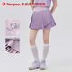 Kumpoo Badminton Sports Sports Sports High Winist A-Line Falda ANTI-EXPOSICIÓN AMPOSICIÓN SMOTADA FALDITA PLATADA PLATADA K242W-7031 WHITE XS