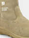 Deklon im Freien im Freien Nordosten Schneestiefel für Frauen im Winter nicht rutschfeste was warme Stiefel für Frauen Baumwollschuhe für Frauen Wandermilch Tee Farbe 40
