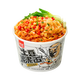 Akuanhong fideos aceitosos, pasta de papa, comino sabor picante de comino 6 barriles de fideos instantáneos de fideos instantáneos mezcla 675 g sin cocinar