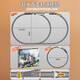 HETH Gift Box-Child Train Toy Boy Track Track Toy Toy Car Simulation Modèle 3-6th Birthday Gift Deluxe Version [1 Front + 5 Car + 19 Piste]
