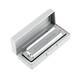 Swan (SWAN) blues harmonica 10-hole C key children's beginners entry professional blues genuine paddy tuning silver