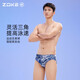 ZOKE Swimming Bottom Men's Triangle Professional Racing Competition Adult Training Quick Dry Zoke Swimming Bottom Men's Year of the Dragon New Style 124502102 XL