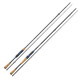Rikaon Wild Dog Bluevior Blue viagra tige noire Black Pit Sea Catman Fish Insect Rod à long-take Competition Tail à pêche 2,03m / BVC682ML GABE