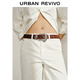 UR spring new women's fashion casual ultra-loose long-sleeved casual shirt UWH850029 white (loose) M (M-L)