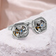
TATEOSSIAN [Global Limited] Sapphire movement gear cufflinks men's French sleeve nail fashion jewelry birthday gift Sapphire movement cufflinks (300 pairs)