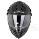 LS2 Carbon Faser Offroad Pull-Helm Motorradhelm Herren Motorrad Full Helm Full Helm Vier Jahreszeiten Atmungsfreie Dual-Objektiv MX701 Kohlefaser 6K-Gloss Schwarz-freier Sommereis-Kopfdecke XXXL (vorgeschlagen 62-63 cm)