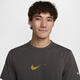 
Nike (NIKE) official HYVERSE DRI-FIT men's sun protection quick-drying short-sleeved top summer T-shirt HV4882 299 medium gray/desert moss green/silver XS