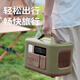 原始人（The Primitive）户外移动电源露营自驾游便携大容量充电电池220v 深林绿 【723Wh大容量】