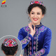 Orange Yue Xinjiang dance hat Uighur flower hat ethnic minority dance headwear hat performance stage square dance square hat B style non-hot diamond M head circumference about 56cm