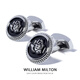 Boîte à manchette Men de luxe Lumière de luxe Lumière de luxe Men Milton Silver Rose