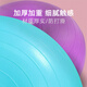 Zailu Bosu ball balance ball Eden donut yoga ball fitness ball Pilates sports equipment yoga ball Victoria's Secret silver thickened frosted air pump air plug