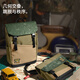 tomtoc x 吉考斯工业双肩包男士休闲背包潮流电脑包书包通勤包T64 机组绿 17L