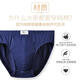 
Seven Wolf Briefs Men's Pure Cotton Mid-waist Briefs Pure Cotton Men's Briefs Sweat-absorbing Breathable Mid-waist Briefs (Naked Blue + Light Gray) Boxed 2 pieces XL (175) Recommended 125-140Jin [Jin equals 0.5 kg]