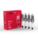Wanfu Double Iridium Spark Buje 4-paquete 9904 Adecuado para Jingyi X3 1.5/1.6L Boquilla de automóvil original original de automóvil original
