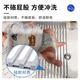 Butt washing artifact baby butt baby basin children's newborn pp special for boys and girls to lie down without sitting silicone round 44.5*33cm