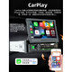 
Universal single-incision automatic electric telescopic screen car-mounted MP5 player Bluetooth carplay navigation mutual B9901 manual telescopic resistor touch screen Bluetooth 5.1 positioning car search official standard configuration