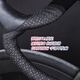 LeBycle road handlebar with anti-slip breathable bicycle handlebar strap anti-slip breathable and durable cycling equipment accessories breathable fish pattern - black