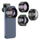 Ulanzi YouBamboo CL-006 Mobilfunklinien-Lens Drei-Generation-Vergrößerungslinsen 60-mm-Porträt-Tool geeignet für Apple iPhone Huawei Samsung Xiaomi Honor OV