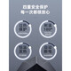 
Aosha mobile phone dryer fully automatic sensing bathroom hand dryer blow dryer blow dryer mobile phone dryer 3881-Black