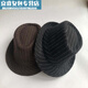 Jingpu Fei hat men's autumn and spring top hat dad woolen hat middle-aged and elderly jazz hat British Xu Wenqiang retro gentleman hat solid color woolen-gray adult model 58cm