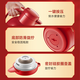 SUPOR thermos kettle wedding kettle red dowry pair thermos kettle household glass liner large capacity thermos bottle carmine 1.7L pair of kettles gift bag + stickers