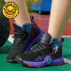 G.DuckKids Nuevos zapatos de baloncesto para hombres 12 Práctico 8 estudiantes de primaria 9 niños de secundaria 13 zapatos para niños 14 estudiantes de secundaria 15 zapatillas deportivas 695-1 mes color 32.